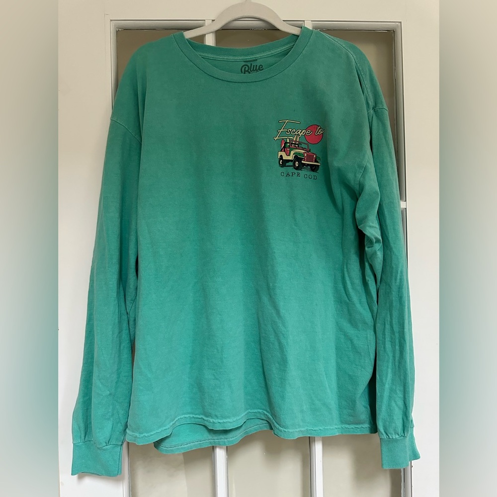 “Escape to Cape Cod” Long Sleeve Tee (Size XL)